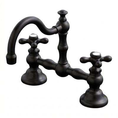 Robinet de salle de bain à fixation sur le comptoir avec bonde