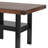 Allen Mango Oak 60-inch Counter Height Dining Table