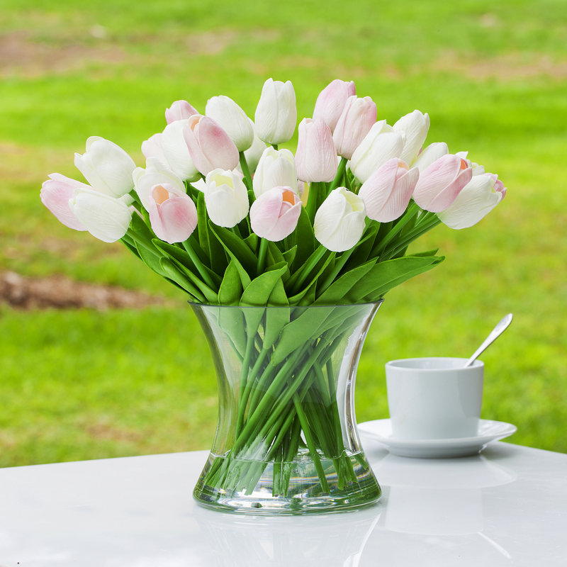 Tulip Arrangement in Vase