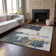 Premium Machine Washable Mayfield Charcoal Rug