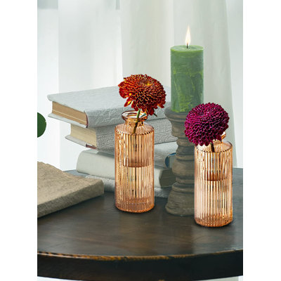 Vase de table en verre