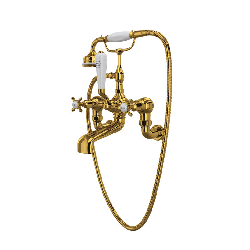 Edwardian™ Exposed Wall Mount Tub Filler