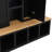 James 62.9" Farmhouse 4-in-1 Hall Tree with Shoe Bench & Hooks-128899520