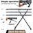 Ironing Board, Compact And Space Saver Full Size Ironing Board, Extra Wide Ironing Area With Extra Thick Heavy Duty Padded Cover, Stable Structure, Easy To Fold