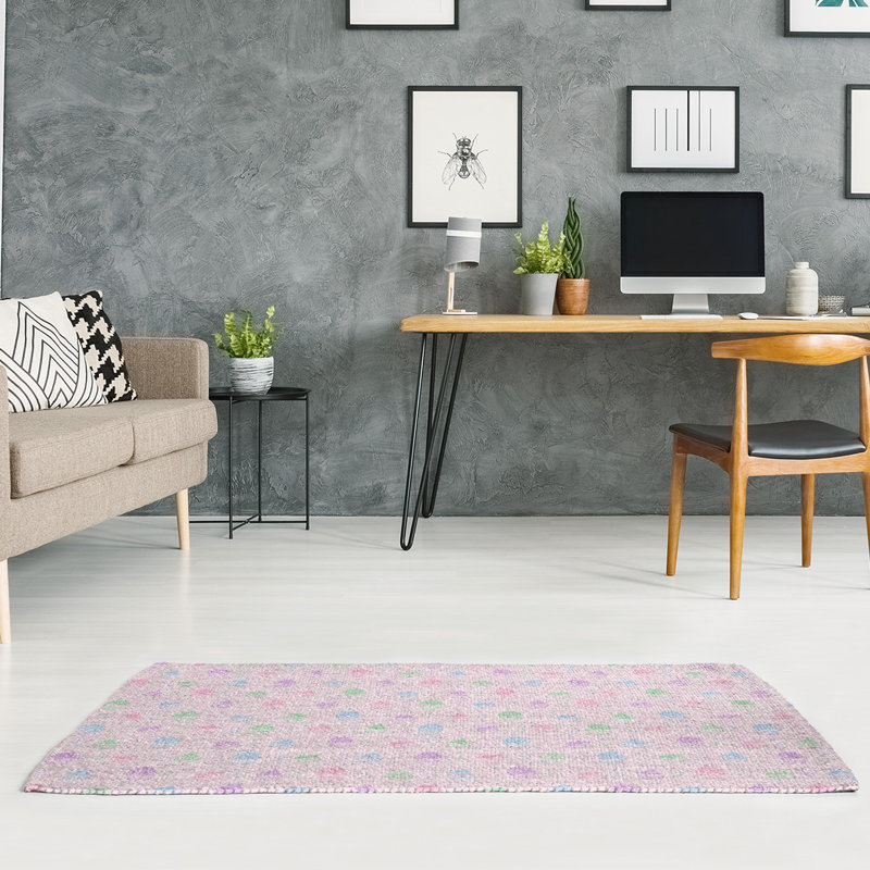 Chenille Indoor Rug, Rectangle 5' x 7'
