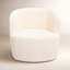 Maya Swivel Chair In Boucle-199708922