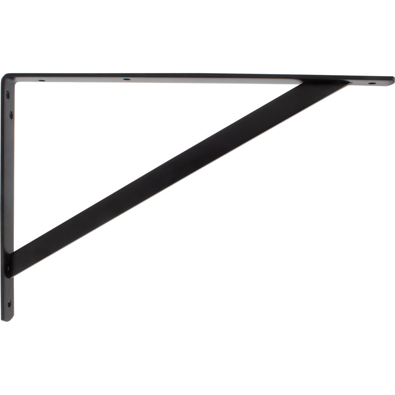 Support de tablette 14-1 / 2 po - Noir mat, Noir mat