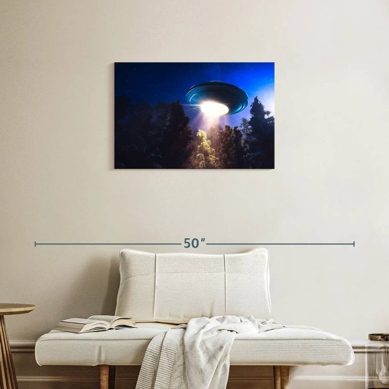 Kelan Ancient UFO, 20" H x 30" W