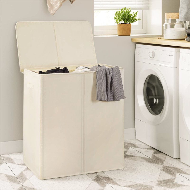 Laundry Sorter with Handles, Beige
