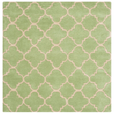 Carolene Hand Tufted Wool Geometric Rug