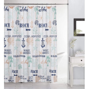 13 PC Shower Set Shower Curtain with Hooks Included