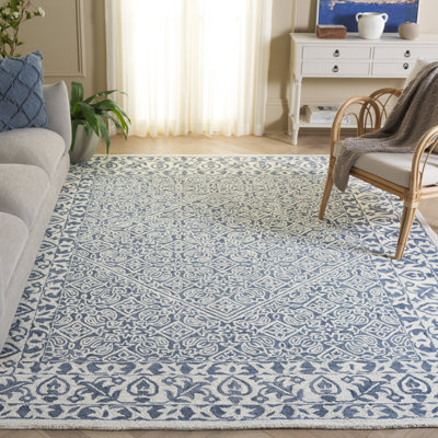 Tapis oriental en laine / coton touffeté à la main Dip Dye