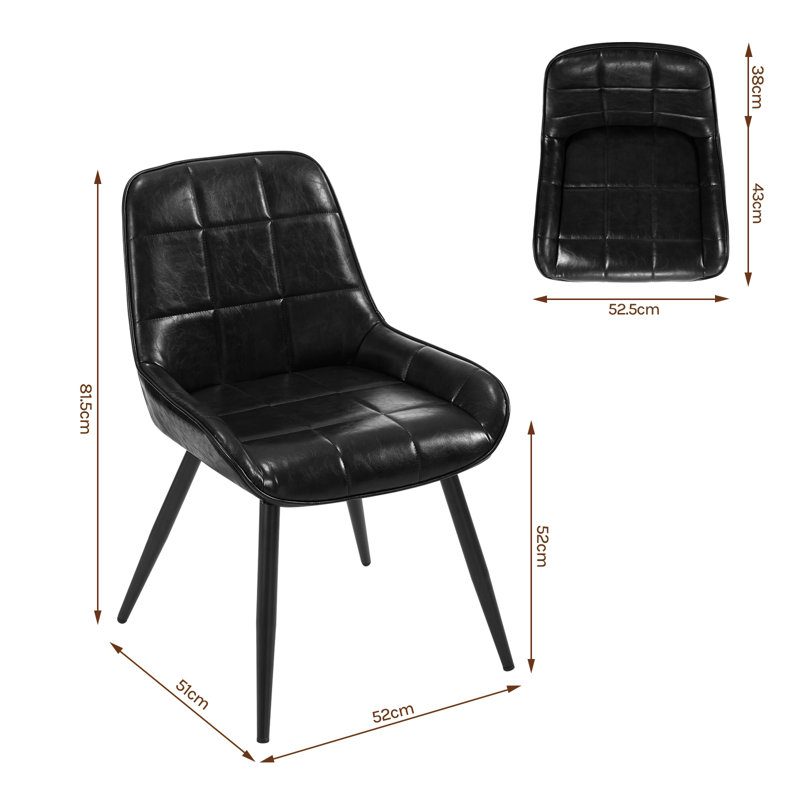Hausmann Armchair, Brown, 4