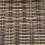 Banc d'extérieur en bois d'acacia (ensemble de 2), finition teck + osier gris-694739972-694739969