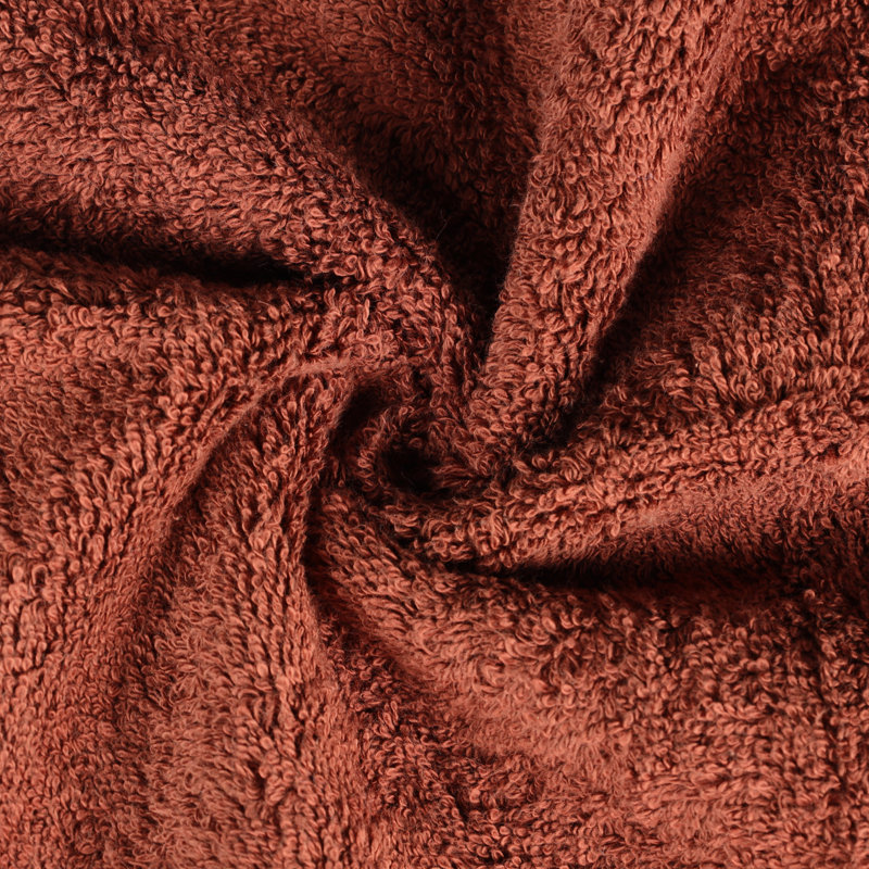 Cotton Plush Soft Highly-Absorbent Heavyweight Luxury Hand Towel, Chocolate