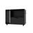 Mobile Storage Cabinet With Wheels, Modern Rolling Storage Unit With 2 Open Shelves And 1 Drawer, Compact Wooden Side Cabinet For Living Room Or Bedroom