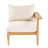 Modern Outdoor L-Shape Sofa with Cushion
