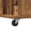 Lectern With Wheels & Drawer 55X55x107 Cm Engineered Wood-1692474010