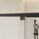 44-48" W X 76" H Scalable Adjustable Frame Shower Door With 1/4"(6Mm) Clear SGCC Tempered Glass,Aluminium Alloy Matte Black Finish Shower Doors,Reversible Installation
