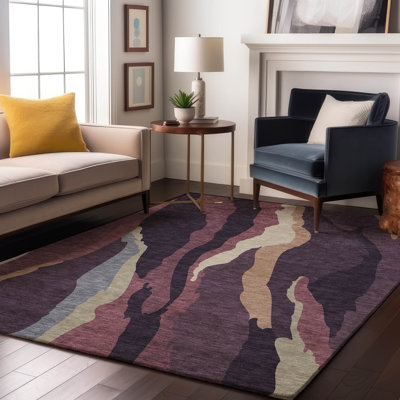 Premium Machine Washable Cossette AMF1047 Waves Rug