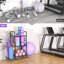 Gym Storage Rack Exercise Equipment Storage Organizer