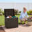 Devoko 32 Gallon Water Resistant Lockable Deck Box With Seat-82568060