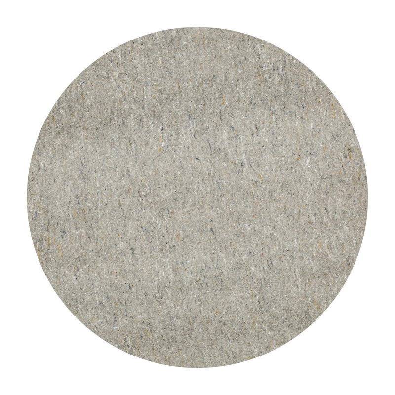 Sous-tapis antidérapant 1/4 po - Basics by Wayfair ™, Rond 7 pi 6 po