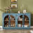 Storage Console Table With 4 Doors-278412207