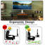 Bureau d'ordinateur en L avec rehausse et bureau en coin Shelburne-574354194