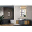 Meuble-lavabo, 24 po, doré, verre nervuré-799495231