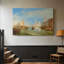 J.M.W. Turner "Venice: The Dogana and San Giorgio Maggior" - Art mural sur toile de qualité musée-1914985206