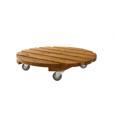 Caziyah Wood Caddy Plant Stand
