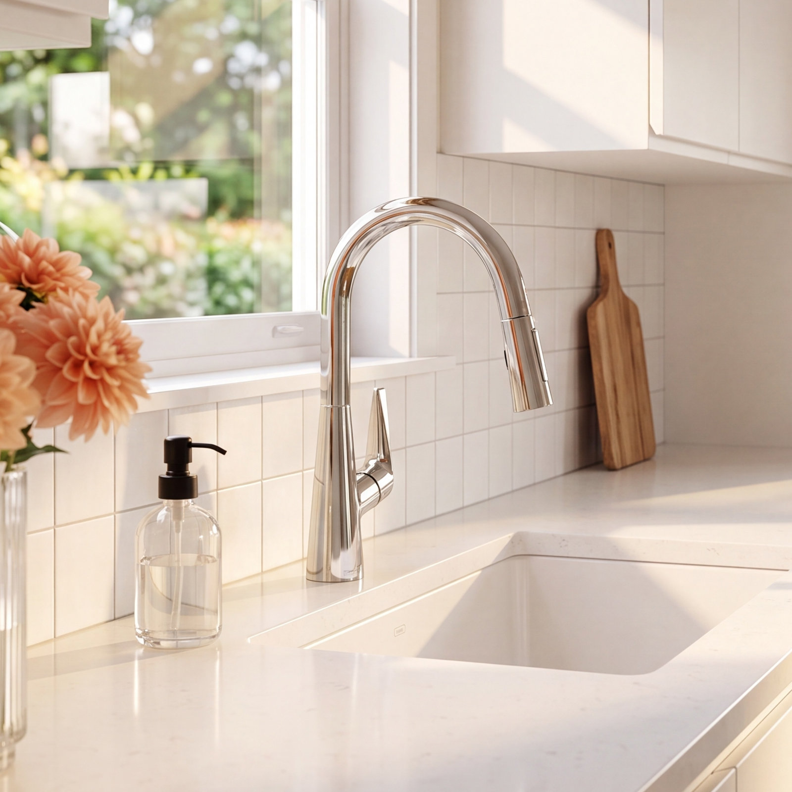 Talis S Prep Pull-Down Kitchen Faucet, Chrome