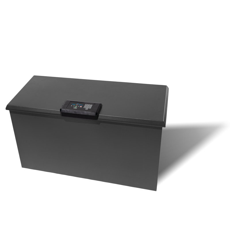 Boîte très large Loxx Boxx, Gris mat