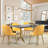 Velvet Upholstered Stacking Side Chair-748443228