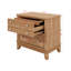 Table d'appoint 3 tiroirs Classic Hazel, convenant au vestibule du couloir du salon