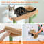Arbre à chat pour grands chats avec super grand perchoir, tour à plusieurs niveaux de 56,2 po pour chats d'intérieur avec hamac et sac de couchage, tablettes pour chat avec poteaux à griffes et 2 maisons en copropriété