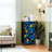 4 Drawer Dresser for Bedroom, Narrow Chest of Drawers, Wooden Top and Study Iron Frame 18"x37.5"-(WxH)