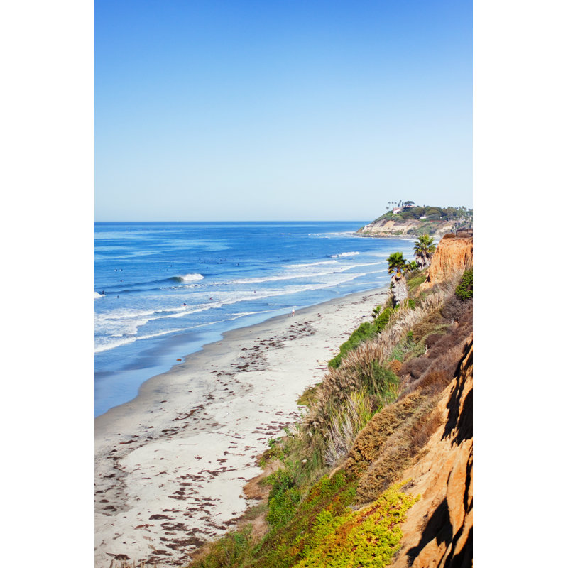 Morning Surf - Wrapped Canvas Print, 91cm H x 61cm W x 3.8cm D