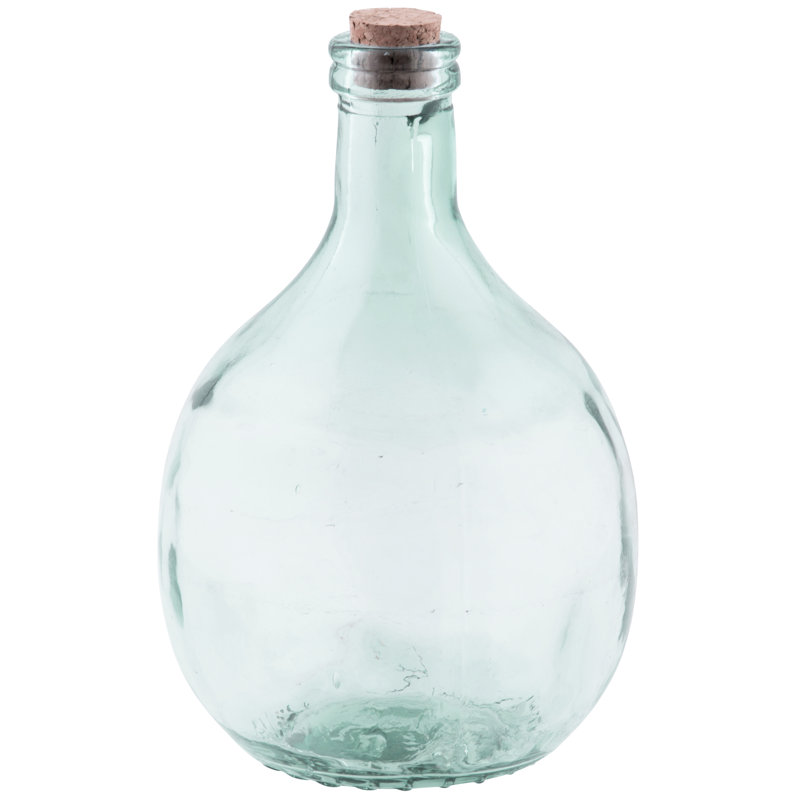 Shelli Handmade Glass Terrarium, 21" H x 15" W x 15" D