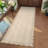 Floral Scalloped Non Slip Washable Area Rug for Living Room Bedroom, Low Pile  Thin Solid Home Decor Carpet-1132928138-1132928149