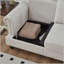 Canapé en tissu rembourré 83 po-526023957