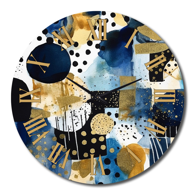Metal Wall Clock, Extra Large