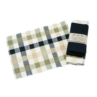Rectangle Placemat And Napkin Set