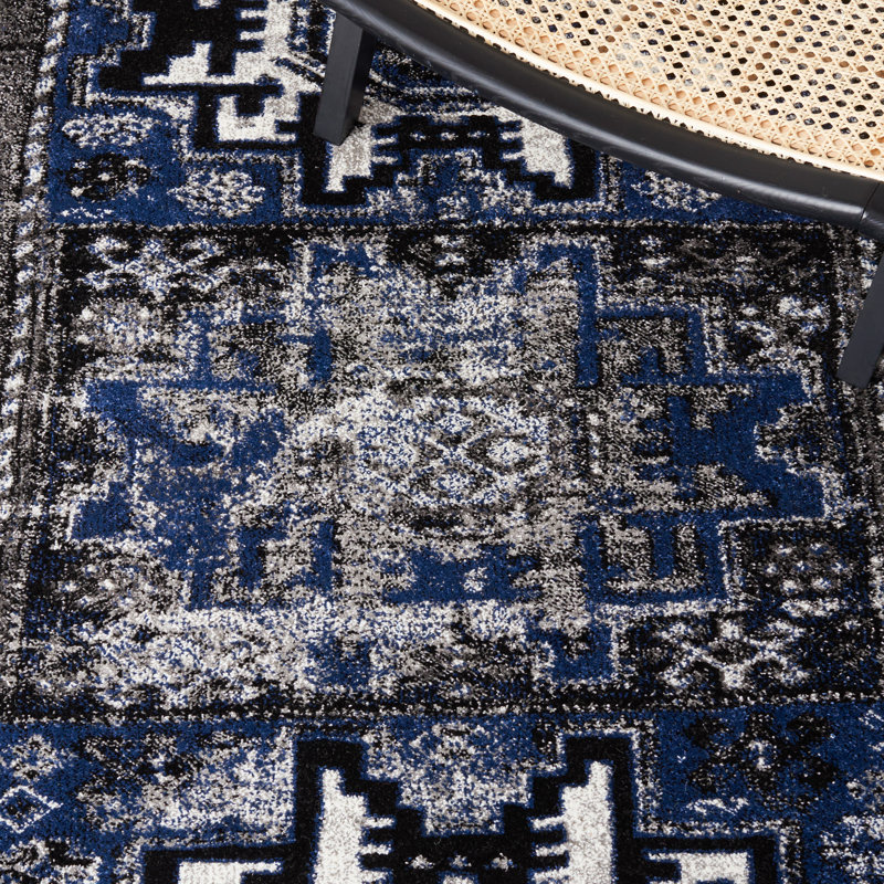 Abbie-Jo Performance Oriental Rug, Rectangle 5'3" x 7'6"