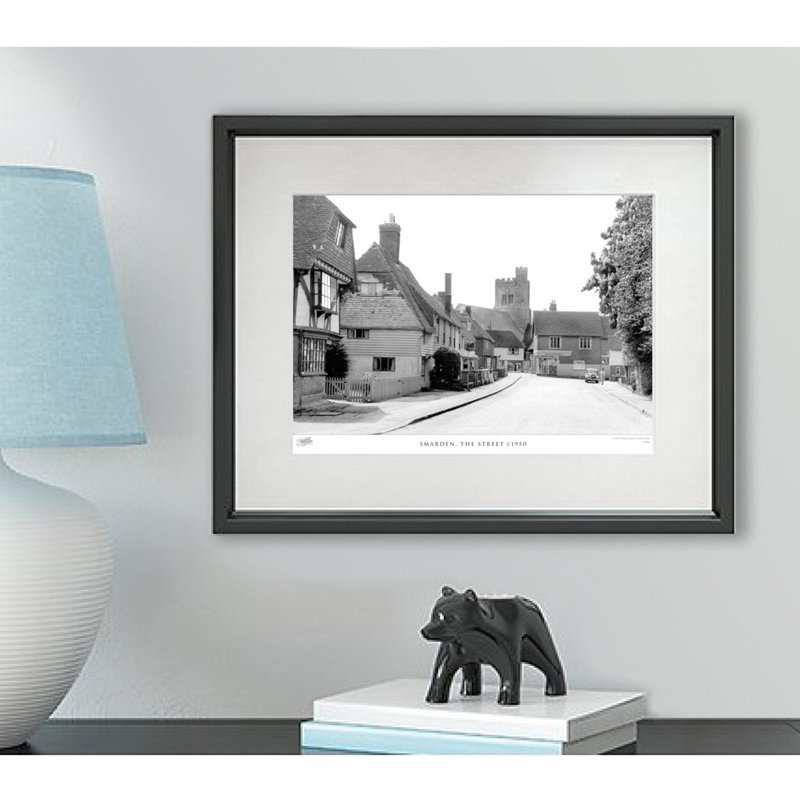 Smarden, The Street C1950 by Francis Frith - Single Picture Frame Print, 60cm H x 80cm W x 2.3cm D