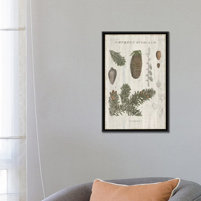 Bois forestier iv, impression sur toile tendue