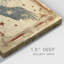 Aigle antique dans un cadre - Toile tendue avec châssis - Prêt à accrocher-844025582