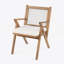 Ensemble de 2 chaises de patio avec coussin