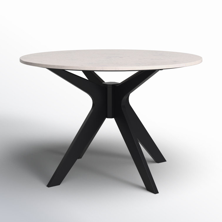 Fenway Round Marble Dining Table